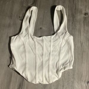 Corset style top